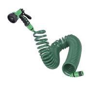 Tubo per innaffiare a spirale Estensibile 10mt per Piante Giardino Lavaggio