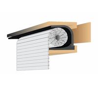 Kit Isolamento Termico per Cassonetto Tapparelle, 150x30x30 cm, EPS Grafitato Alta Densità, Grigio Scuro.