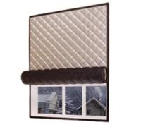 Kit Isolante per Finestre Senza Spifferi Veicoli Tetti Finestre Tubi Ecc Non è Necessario Forare Pellicola Isolante Professionale per Il Massimo Blocco Della Luce(3.3'x3.9'/100x120 cm)