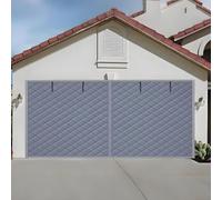 Kit Isolante Termico per Porte Garage, Tenda Magnetica Isolante - Barriera Termica per Risparmio Energetico e Prevenzione Brina, Schermo per L'inverno, Tessuto Oxford(Gray,W213xH244CM)