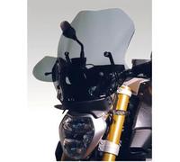 Kit: Isotta Cupolino Medio + Spoiler Antiriflesso Per Bmw R 1200 R 2015 - 2018 Fumè Scuro