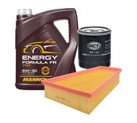 Kit Ispezione 2 Pezzi MANNOL 7707 Formula FR SAE 5W-30 Olio Motore 5 Litri