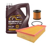 Kit Ispezione 2 Pezzi MANNOL 7707 Formula FR SAE 5W-30 Olio Motore 5 Litri