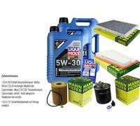 KIT ISPEZIONE FILTRO LIQUI MOLY ÖL 10L 5W-30 per Mercedes-Benz CLK Cabriolet