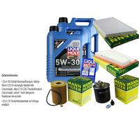 KIT ISPEZIONE FILTRO LIQUI MOLY ÖL 10L 5W-30 per Mercedes-Benz CLK Cabriolet