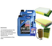 KIT ISPEZIONE FILTRO LIQUI MOLY ÖL 10L 5W-30 per Mercedes-Benz Viano W639 CDI