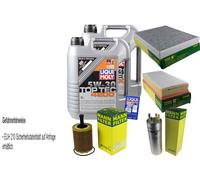 KIT ISPEZIONE FILTRO LIQUI MOLY ÖL 10L 5W-30 per VW Touareg 7LA 7L 6 7L 7 2.5