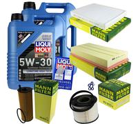 KIT ISPEZIONE FILTRO LIQUI MOLY ÖL 10L 5W-30 per VW Touareg 7LA 7L 6 7L 7 3.0