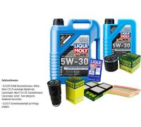 KIT ISPEZIONE FILTRO LIQUI MOLY OIL 6L 5W-30 per Mazda Premacy CP 2.0 TD