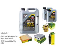 KIT ISPEZIONE FILTRO LIQUI MOLY OIL 7L 5W-40 per BMW X 3 F25 xDrive35i