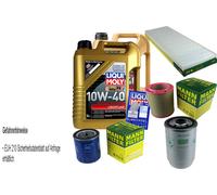 Kit Ispezione Filtro Liqui Moly Olio 10L 10W-40 per Peugeot Boxer Autobus 230P