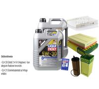 Kit Ispezione Filtro Liqui Moly Olio 10L 5W-30 per Land Rover Range Ls 3.6 D '