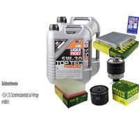 KIT ISPEZIONE FILTRO LIQUI MOLY OLIO 10L 5W-30 per Nissan NV200 Kasten