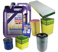 Kit Ispezione Filtro Liqui Moly Olio 10L 5W-40 per Citroën Jumper Bus 230P 2.5