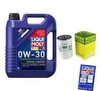 Kit Ispezione Filtro Liqui Moly Olio 5L 0W-30 per Mazda 2 Dy 1.6