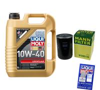 Kit Ispezione Filtro Liqui Moly Olio 5L 10W-40 per Audi A4 Avant 8D5 B5 1.9