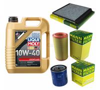Kit Ispezione Filtro Liqui Moly Olio 5L 10W-40 per Citroën Berlingo Mf 1.9 D