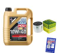 Kit Ispezione Filtro Motore Liqui Moly Olio 5L 10W-40 per Ford Escort IV Gaf Awf