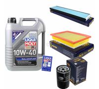 Kit Ispezione Filtro LIQUI MOLY Olio 5L 10W-40 per Ford Galaxy WGR 2.3 16V 2.0i
