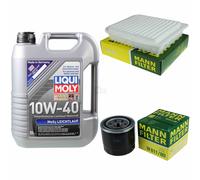 Kit Ispezione Filtro Liqui Moly Olio 5L 10W-40 per Mitsubishi Grandis Na _W