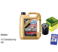 Kit Ispezione Filtro Liqui Moly Olio 5L 10W-40 per Nissan Micra, II K11
