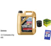 Kit Ispezione Filtro Liqui Moly Olio 5L 10W-40 per Opel Astra Per Caravan 51_
