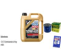 Kit Ispezione Filtro Liqui Moly Olio 5L 10W-40 per Opel Astra Per Caravan 51_