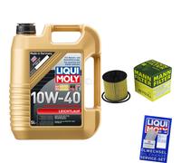 Kit Ispezione Filtro Liqui Moly Olio 5L 10W-40 per Opel Astra Per Caravan 51_
