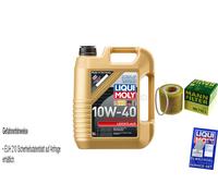 Kit Ispezione Filtro Liqui Moly Olio 5L 10W-40 per VW Polo 9N_ 1.2 12V 6R _