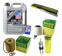 Kit Ispezione Filtro LIQUI MOLY Olio 5L 5W-30 per BMW 3er E90 316i E91 E92