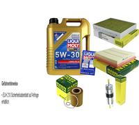 Kit Ispezione Filtro Liqui Moly Olio 5L 5W-30 per BMW Di 1er F20 116i