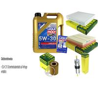 KIT ISPEZIONE FILTRO LIQUI MOLY OLIO 5L 5W-30 per BMW Serie 1 F20 116i 114i 118i