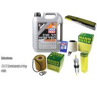 KIT ISPEZIONE FILTRO LIQUI MOLY OLIO 5L 5W-30 per BMW Serie 3 E90 316i E91 E92