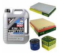 Kit Ispezione Filtro Liqui Moly Olio 5L 5W-30 per Fiat Palio Week-End 178