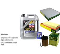 Kit Ispezione Filtro Liqui Moly Olio 5L 5W-30 per Ford Fiesta VI