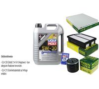 Kit Ispezione Filtro Liqui Moly Olio 5L 5W-30 per Hyundai IX35 Lm 2.0 di Kia