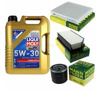 Kit Ispezione Filtro Liqui Moly Olio 5L 5W-30 per Kia Anima Am 1.6