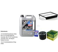 Kit Ispezione Filtro Liqui Moly Olio 5L 5W-30 per Kia Sorento II XM 2.4