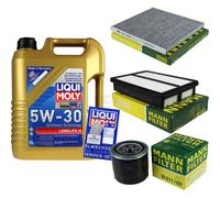 KIT ISPEZIONE FILTRO LIQUI MOLY OLIO 5L 5W-30 per KIA Sportage ogni_ KM_ 2.0 16V