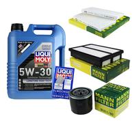 Kit Ispezione Filtro Liqui Moly Olio 5L 5W-30 per Kia Sportage Ognuno _ Km _