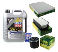 Kit Ispezione Filtro Liqui Moly Olio 5L 5W-30 per Kia Venga YN 1.6 CVVT 1.4
