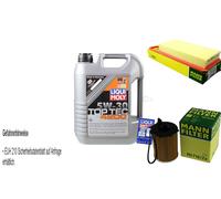 Kit Ispezione Filtro Liqui Moly Olio 5L 5W-30 per Mazda 2 Dy 1.4 CD De 1.6 Mz-Cd