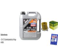 Kit Ispezione Filtro Liqui Moly Olio 5L 5W-30 per Mazda 6 Stazione Carro Gy