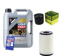 Kit Ispezione Filtro Liqui Moly Olio 5L 5W-30 per Nissan NP300 Pick-Up D22 2.5