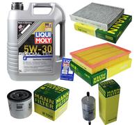 Kit Ispezione Filtro Liqui Moly Olio 5L 5W-30 per Volvo C30 V50 Mw 1.6