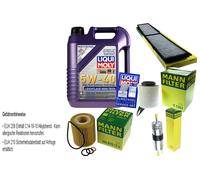 Kit Ispezione Filtro Liqui Moly Olio 5L 5W-40 per BMW 1er E87 116i 118i 120i
