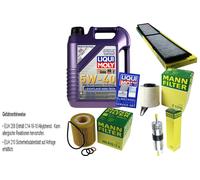 Kit Ispezione Filtro Liqui Moly Olio 5L 5W-40 per BMW 3er E90 316i E91