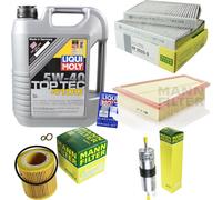 Kit Ispezione Filtro Liqui Moly Olio 5L 5W-40 per BMW Di 5er F10 528i