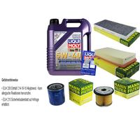 Kit Ispezione Filtro Liqui Moly Olio 5L 5W-40 per di Fiat Scudo Combinato 220P