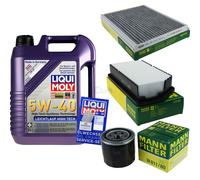 Kit Ispezione Filtro Liqui Moly Olio 5L 5W-40 per Kia Cee'D ' Jd 1.6 Gt
